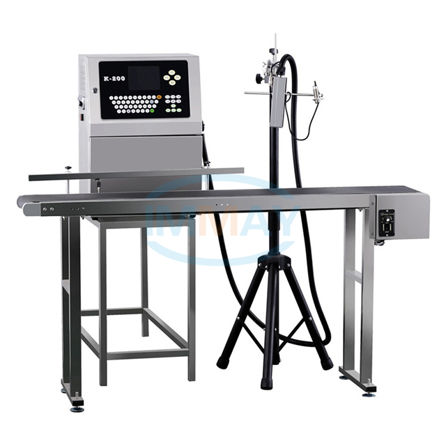 Machine d'impression de codes à barres de numéro de lot d'imprimante à jet d'encre à grande vitesse