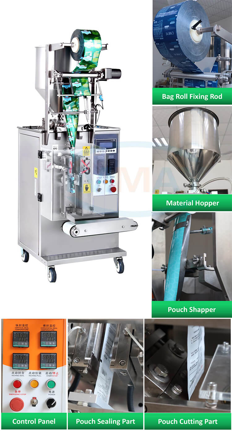 Machine d'emballage de sachet liquide